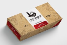Vietnamour caffe gourmet progetto packaging blend